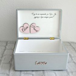 Ślubne pudełko na koperty "Cold Romantic"