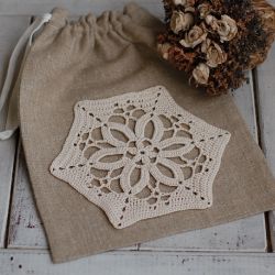 Lniany worek - Prowansja w worku