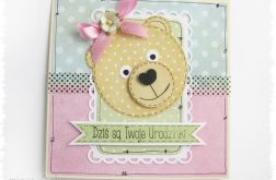 Kartka urodzinowa z misiem