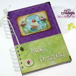 Przepiśnik- 'jagodowe muffinki'