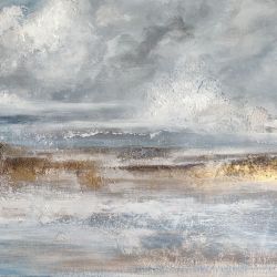  Abstrakcja Natura no. 4 Ręcznie malowany obraz XXL Strukturalny obraz 100x140cm