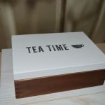 Herbaciarka Pudełko na herbatę Tea time - 
