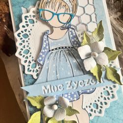 052,Kartka urodzinowa/imieninowa dla dziewczynki