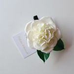 Ślubna spinka - róża angielska - 