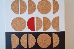 Koła - obraz nowoczesny