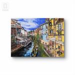 Alzacja,  akryl na płótnie,  30x40x1cm  - 