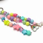 Pastelowy breloczek z jednorożcem - 