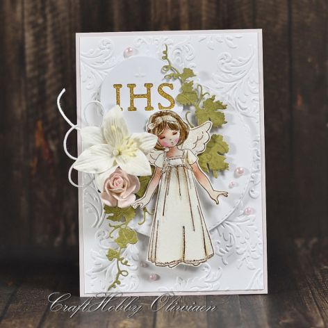 IHS - I Komunia dla dziewczynki II