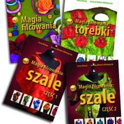 "Magia filcowania" komplet 4 książek