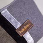 Szara kosmetyczka patchwork MIDI - 