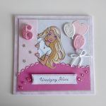 Personalizowana kartka urodzinowa Barbie 2 - Kartka urodzinowa Barbie