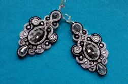 Kolczyki sutasz "Srebro & Black Diamond"