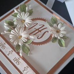 Kartka na I Komunię Świętą w pudełku