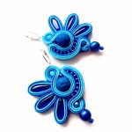 Irokez Blue kolczyki sutasz - 