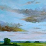 Wiosenny poranek-obraz akrylowy - 