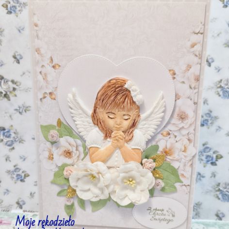 Pamiątka chrztu "Aniołek"