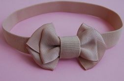 Opaska niemowlęca "Na beżowo"