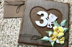 218,kartka na trzecie urodziny dziecka w eco