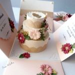 Pudełko z tortem dla Młodej Pary - exploding box ślubny