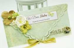 Kopertówka z okazji ślubu-retro