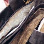 Czarna double bag w peonie - 