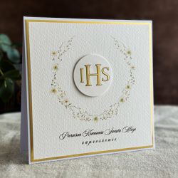 Ręcznie robione zaproszenia komunijne, 51B