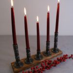 Świecznik Loftowy 5-ramienny F005_2-W1 Loft - Świecznik Loftowy F005_2-W1 Loft