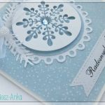 Kartka świąteczna z bombką 2 - kartka z bombką