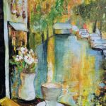 Cappuccino,  obraz akrylowy na płótnie,  50x40x1cm  - 