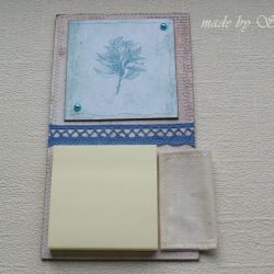 notes na lodówkę -'turkusowy zagajnik'