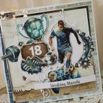 Męska kartka dla piłkarza 18 urodziny GOTOWA - 