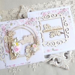 Pamiątka chrztu w pudełku 395