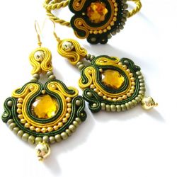 komplet biżuterii sutasz - ANTYK