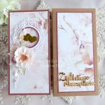 Ślubna kartka w pudełku 1064 - 