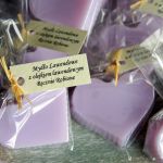 Mydło prezenty lawendowe upominki serca - serce