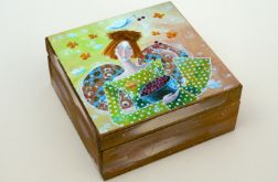 Szkatułka "Smak lata" 13x13 cm