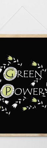 Plakat Green Power