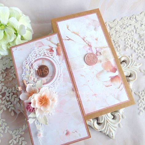 Komunijna kartka w pudełku 641