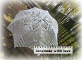 Parasol szydełkowy