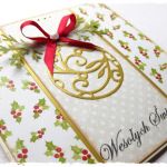 Kartka świąteczna z bombką - 