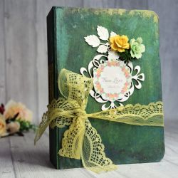 Zielony album, pamiętnik dla dziewczynki, księga gości