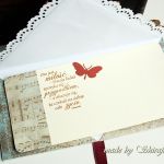 Kopertówka z okazji ślubu- retro - 