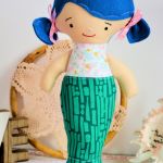 Syrenka - lalka - 30 cm - Ela - Idealny prezent na chrzciny lub roczek