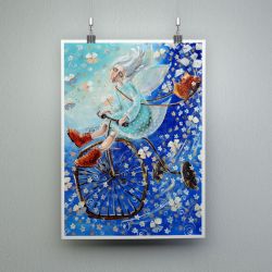 Plakat "Anioł dobrych wiadomości"