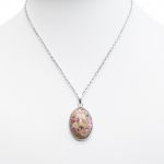 Naszyjnik "Eden Mosaic" - Harmonia i Uczucie z Peridotem i Kwarcem - 