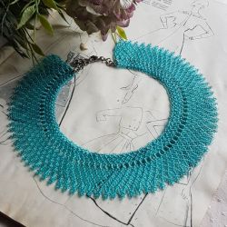 Naszyjnik Krywulka Turkusowa Leokrycja