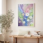 Oryginalna akwarela.  Dmuchawce 56x76cm - 