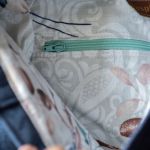 Duża granatowa torba shopperka - 