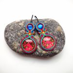 Maki&Chabry kolczyki sutaszowe - 