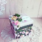 Exploding box urodzinowy z tortem Lady GOTOWY - 